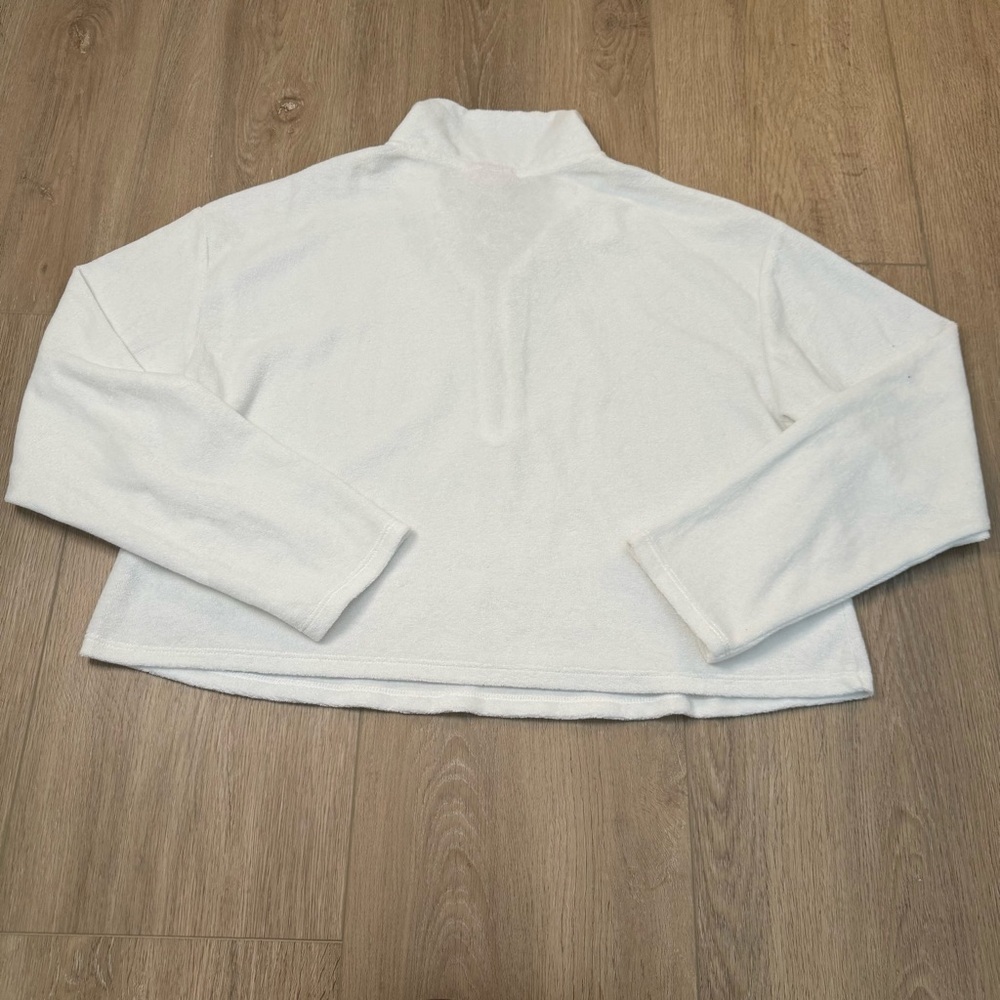 Stony Clover Lane x Target Sweatshirt -Cropped Half Zip - Picture 6 of 9